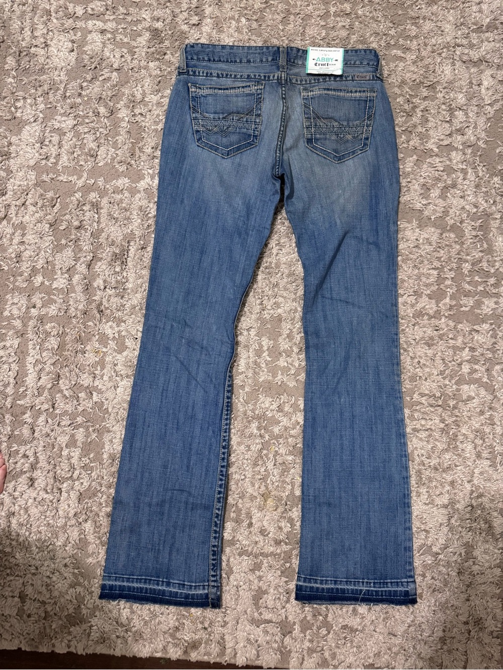 Cruel Girl Women's Boot Cut Jeans in Light Blue Wash